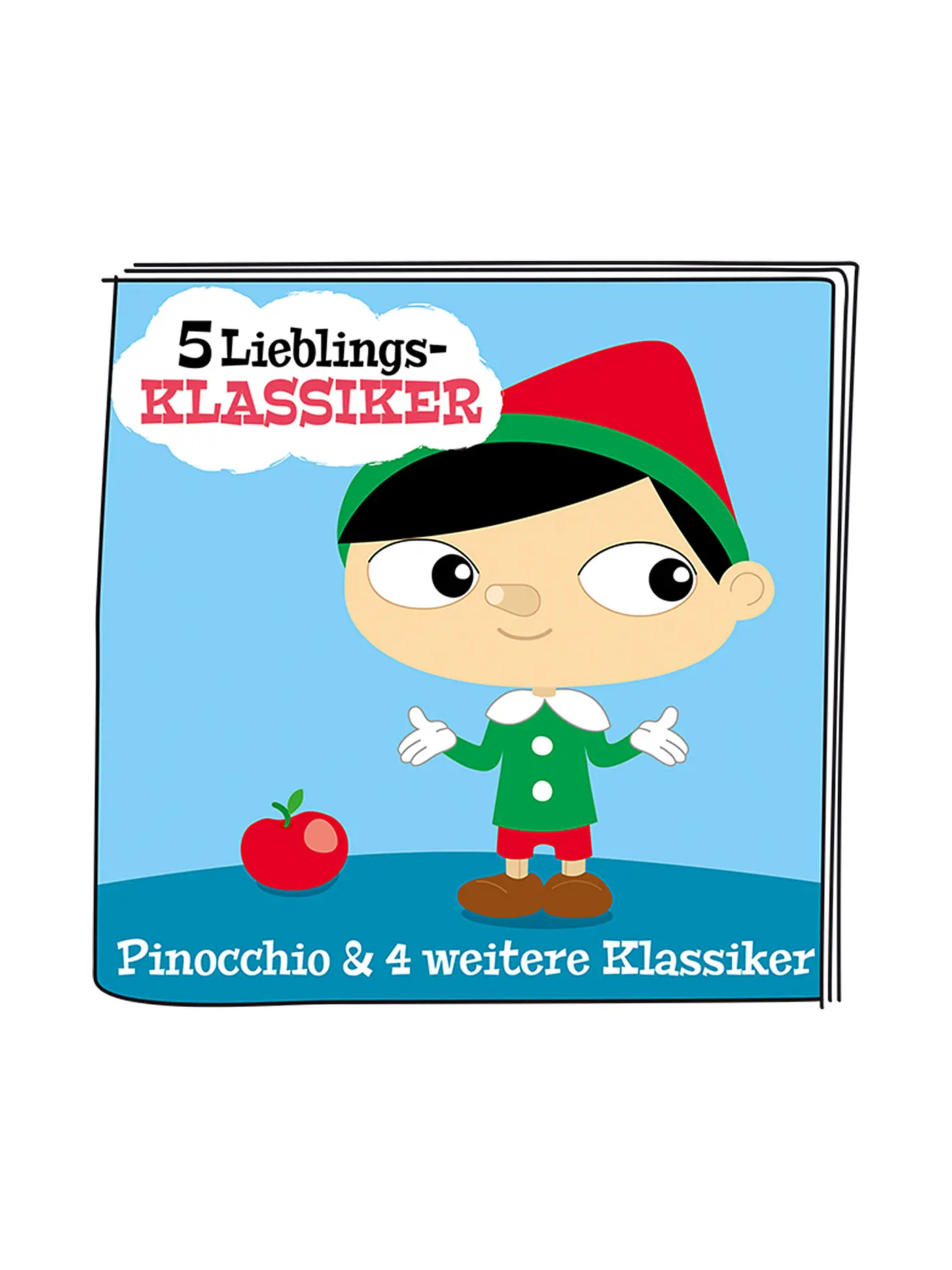 TONIES | Hörfigur - 5 Lieblings-Klassiker – Pinocchio und 4 weitere Klassiker | 